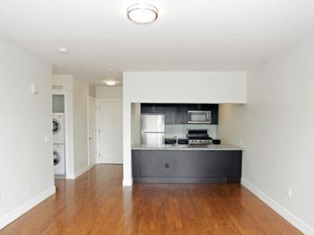 Hardwood flooring in living areas